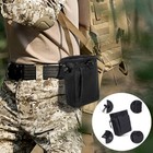 Tactical Magazine Utility Drop Dump Pouch Molle Military Gun Ammo Waist Belt Bag