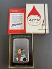 New Vintage 1971 Zippo Lighter Golfer N0  180 In Box Nib Unfired 