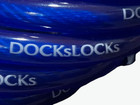 Weatherproof Coiled Security Cable Lock  5 Ft Lengths  With Resettable