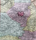 Rand Mcnally Commercial Atlas Map Page Pittsburgh Pennsylvania Vicinity 1913