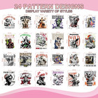 Dtf Transfers Ready To Press - 24 Pcs Sculptures Iron On Transfers For T-shirts