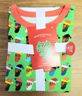Family Pajama Set 2 Pckids  Multi Santa Print Matching  - Wondershop Green 8 Yrs