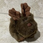 Puffkins Moose Gus  Brown Cute 5    Plush New With Tag Tag Vintage