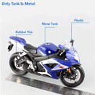 Masito 1 12 Scale Suzuki Gsx R750 Diecast Model Motorcycle Sport Racer Bike Toy