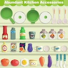 Kids Kitchen Playset With Light   Sound  Pretend Cooking Toy For Boys   Girls