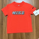 Nike Boys 2 Piece Outfit Set 3t Red Tie Dye T-shirt   Shorts Summer Sports Nwt