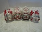 Vintage Mcm Bar Set 4 Cocktail Whiskey Rocks Year Of The Snake Glass Tumblers