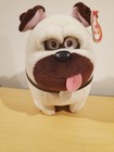 Ty Beanie Babies Secret Life Of Pets Mel The Dog Plush Pug Puggle Bulldog 6  New