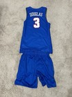 Smu Mustangs Game Worn Ncaa Basketball Jersey   Shorts Size L  William Douglas