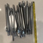 12  12    Spring Bar Tent Stakes And 21 Oz Canvas Bucket Bag  Customer Return 