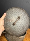 Vintage Cast Iron  8 Hammered Dutch Oven With Lid Unmarked Htf