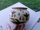 Beautiful-- Southwest --figural- Olla Basket