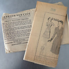 Vntg    40s Sewing Pattern Jacket   Gored Skirt Mail Order 2560 Sz 38 Unchecked
