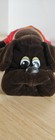 Vintage 1985 Pound Puppies Puppy Tonka  18     Brown Stuffed Plush Tonka W Outfit