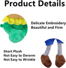 Plant Vs Zombies 3 Pcs Random Pvz Plush Sets Toy Stuffed Soft Doll Pvz Figure