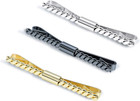 3pcs Men s Classic Tie Clips - Shirt Collar Clip Bar For Necktie - Gold  Silver 