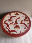 Round Christmas Hat Box Santa Pattern By  hobby Lobby  2012 Item  Cnb-17 15   6    