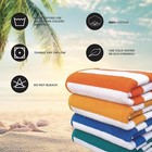 Cabana Striped Beach Towels 30x60  100  Cotton Thick Plush Many Colors Available
