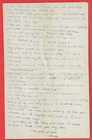World War 1 Letter 1918 France Great Details 2 Pages  marching   Transcribed 