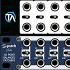 Single - Blank Patch Bay Label Compatible With Samson S Patch Plus Trace Audio