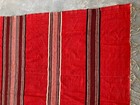 Vintage Traditional Handmade Mexican Striped Kilim Floor Rug Carpet 250x185 Cm
