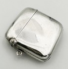 Antique Vesta Case Sterling Silver George V Birmingham 1921 William Neale