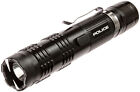 Police Stun Gun M12-700 Bv Heavy Duty Metal Rechargeable Led Flashlight Black
