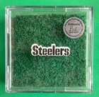 Pittsburgh Steelers Game Used Vintage Turf From Three Rivers Stadium   rare 