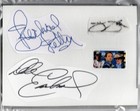 Dale Earnhardt  Richard Petty   Jimmie Johnson Autographed Cuts Psa Slabbed Rare