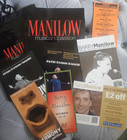 Vintage Barry Manilow Memorabilia Lot  9 lot  - Las Vegas -uk - Program   Flyers