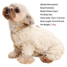 Winter Dog Fleece Clothes Pet Warm Vest Soft Puppy Coat Jacket For Small Dogs