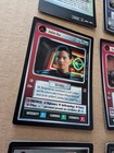1999 Decipher Star Trek Ccg Blaze Of Glory Complete 18 Card Foil Set Riker Wil