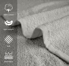 Salon Towel - Silver Hand Towels Bulk Pack Of 24 - 100  Cotton Absorbent Spa    