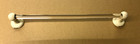 Vintage Buttercream Ceramic Porcelain 25  Glass Towel Bar Old 1804-25b