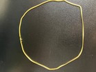 14k Solid Yellow Gold Flat Snake Chain Necklace 16 18 20 22 24 ---3mm