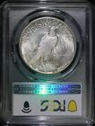1921 Peace Silver Dollar Pcgs Au55 Almost Uncirculated Key Date Coin  p53