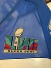 Super Bowl Bud Light 7     Patio Market Umbrella Large Canopy  New
