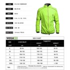 Men Women Running Cycling Jacket Waterproof Reflective Outdoor Sport Windbreaker