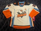 Nwt Ccm San Diego Gulls Roger Mcqueen Replica Ahl Hockey Jersey  Size M