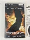 Batman Begins Sony Psp Umd Video Movie 2005 Cib