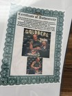 Wwe Goldberg Signed Autographed Wrestling Photo Aew Poster Coa