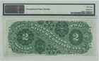 Fr  244 1886  2 Silver Certificate Pmg Au58 Epq Hancock 949949-9