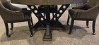 Billard Poker Table With 4chairs And Removeable Top For Inside Storage 