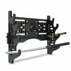 4 Tier Samurai Sword Katana Holder Stand Display Rack Wall Mount Katana Stand