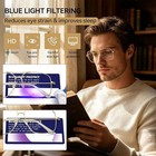 Dollger Classic Glasses Clear Lens Non Prescription Gold Frames clear Lenses
