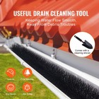 Uimoso 10 Pcs Gutter Guard Brush 30ft Total Bristle Leaf Guard Fit 5 Inch Gutter