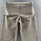 Theory Womens Pants Beige Size 8 Dress Pant Mid Rise Bootcut Career Wool Blend