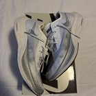 Nike Zoomx Vaporfly Next  2 Men   s 10 5 White Silver Clean Running 2021 Fast Ship
