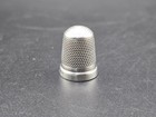 Antique Victorian Sterling Silver Thimble uk birmingham hw 1893