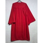 Graduationmall Red Graduation Gown And Cap Set Matte Size 51 5 6 -5 8  Unisex